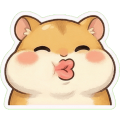 頰心餅：呆萌胖臉日常表情貼 VI