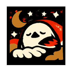 アヴァンギャルドなシマエナガ！