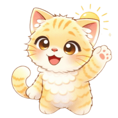 Everyday Cute Family Cat Stickers