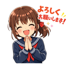 New student girl daily life