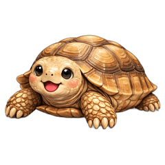 Super Fast! Funny Tortoise Stickers