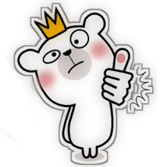 シール風くまっ♡CHi Vol,1