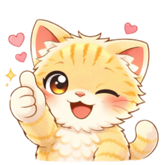 Everyday Cute Cat Stickers Vol.2