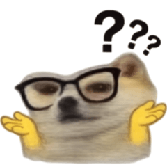 Smashed Head Nerd Doggo