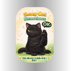 Smug Black Cat Reactions