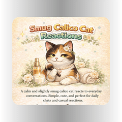 Smug Calico Cat Reactions