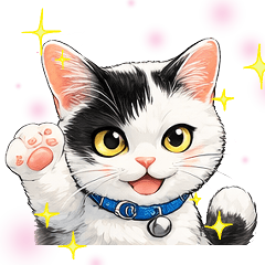 Everyone's cute cow cat