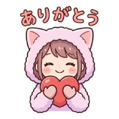 pretty cat girl