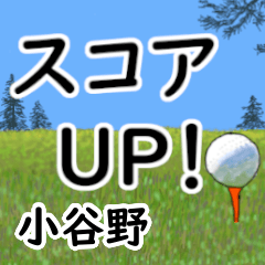 Koyano'having fun golfing