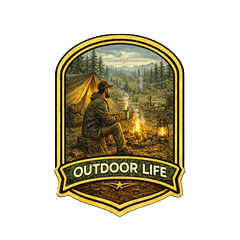 OUTDOOR LIFE Camping Stickers