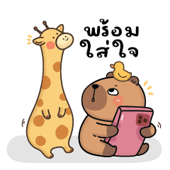 คาปิบาร่าเอง : คาปิบาร่าหมามะพร้าวน่ารัก