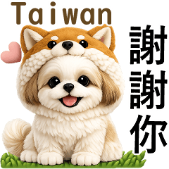 Shih Tzu's Daily Life in Animal hats