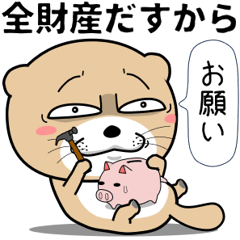 ラッコに転生したイヌ