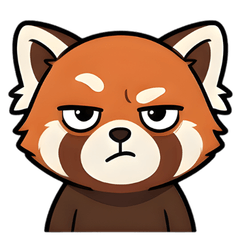 Cute little panda Emoji