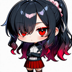 Cute Hidden-Eye Girl Reactions