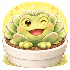 SuccuFrog Daily Stickers