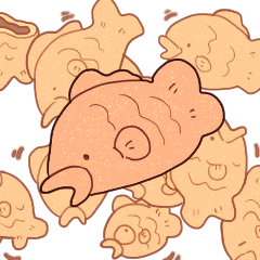 なんだかゆるいたい焼き