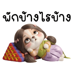 ชิสุน้อย-ในชุดไทย