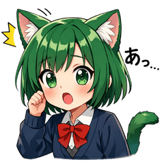 Hisui the Green Cat Girl