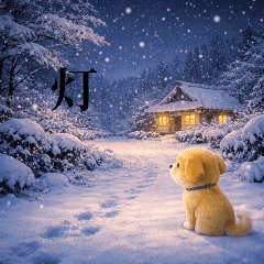 Philosophical Puppy One Kanji Poems