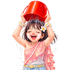 เด็กผู้หญิงน่ารัก 26 สงกรานต์ no text