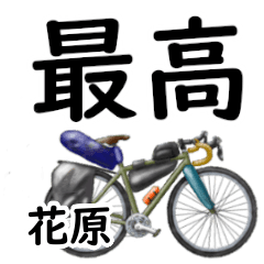 Hanahara'having fun bike