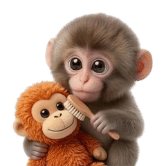 生動的日本雪猴 4 (ANMZ)