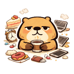 低電量水豚：有禮貌地厭世