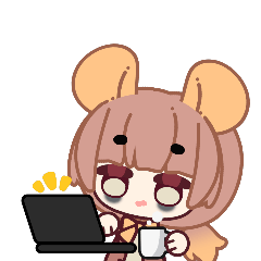 Office Hamster Working