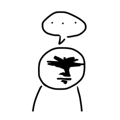 Those cute stick figure stickers