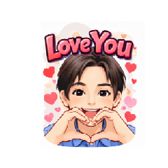 Sweet Boy Chat Stickers