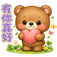 可愛熊--好用貼圖