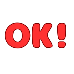 Large lettering stickers