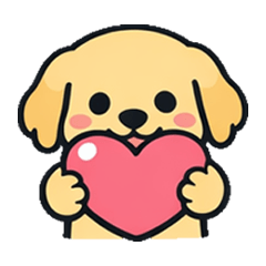 Cartoon Golden Retriever