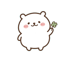 Shirokuma Clover Everyday Stickers
