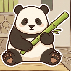 Relaxed Panda (Sometimes Serious)