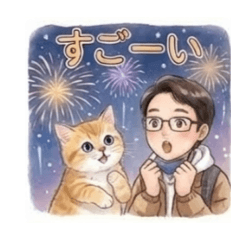 上班宅男與橘貓的日常