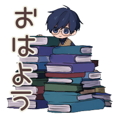 Glasses Boy Daily Greetings