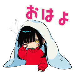 Chibi Bangs Twintail Greetings