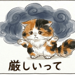 Nuetto the Calico Cat