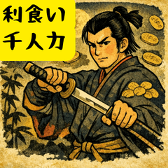 Investment Proverbs Stickers (Edo Style)