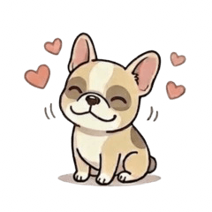 Cute French Bulldog 426J Daily24 Vol3