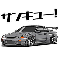 JDM Sports Car Street Racer Stickers 1