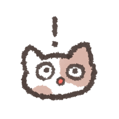 Cute creature with silly faces(Cat)