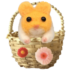 【動く】ちびふわハムスター