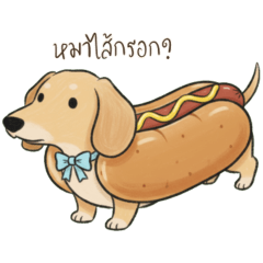 Cream Dachshund: Cute Daily Life (Thai)