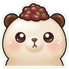 米苔熊的4月Q彈表情貼 II