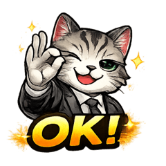 酷帥貓日常貼圖