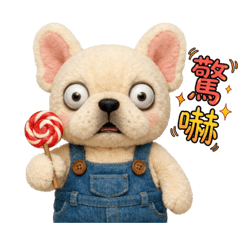 毛絨法鬥娃娃日常