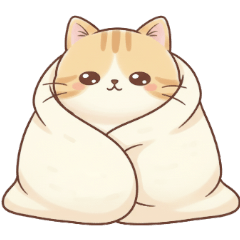 Munchkin Cat: Fluffy Everyday Sticker